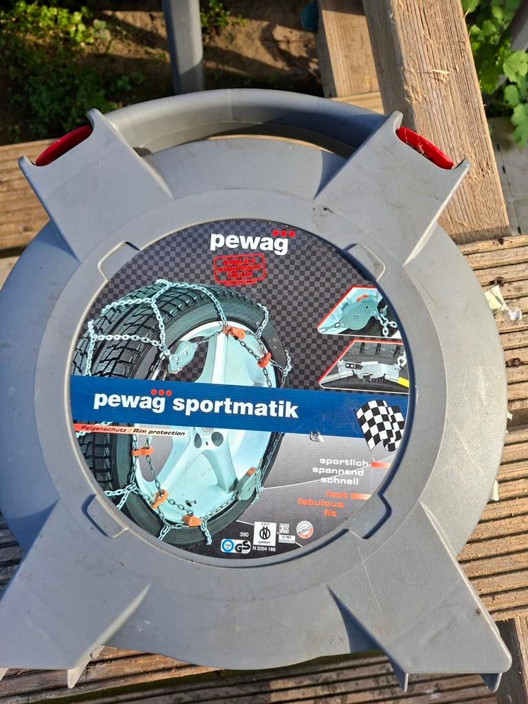 Pewag sneeuwkettingen, Ophalen