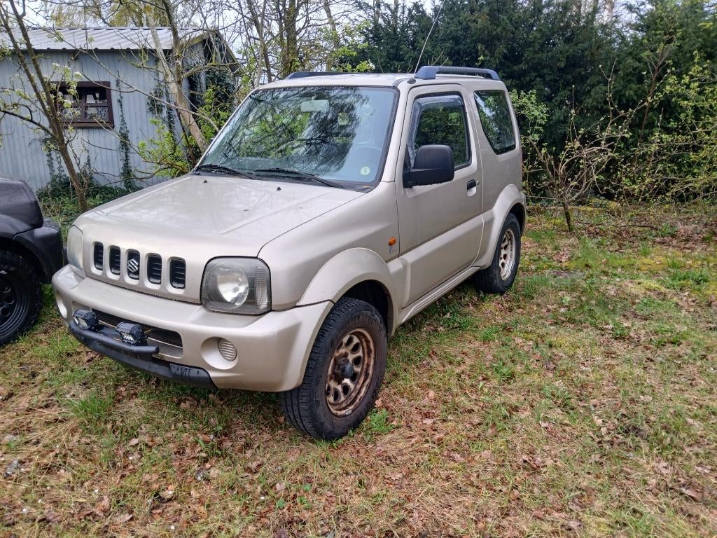 suzuki jimny #4x4# 1300cc benzine !!automaat!! gekeurd, Autos, Suzuki, Argent ou Gris, Achat, Entreprise, 1300 cm³