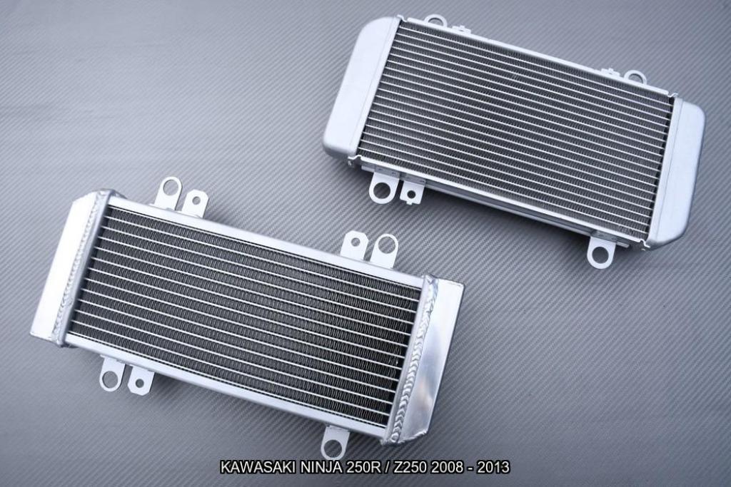 Radiateur Koeler AVDB KAWASAKI NINJA 250R / Z250 2008 - 2013, Motoren, Accessoires | Overige, Nieuw, Ophalen of Verzenden
