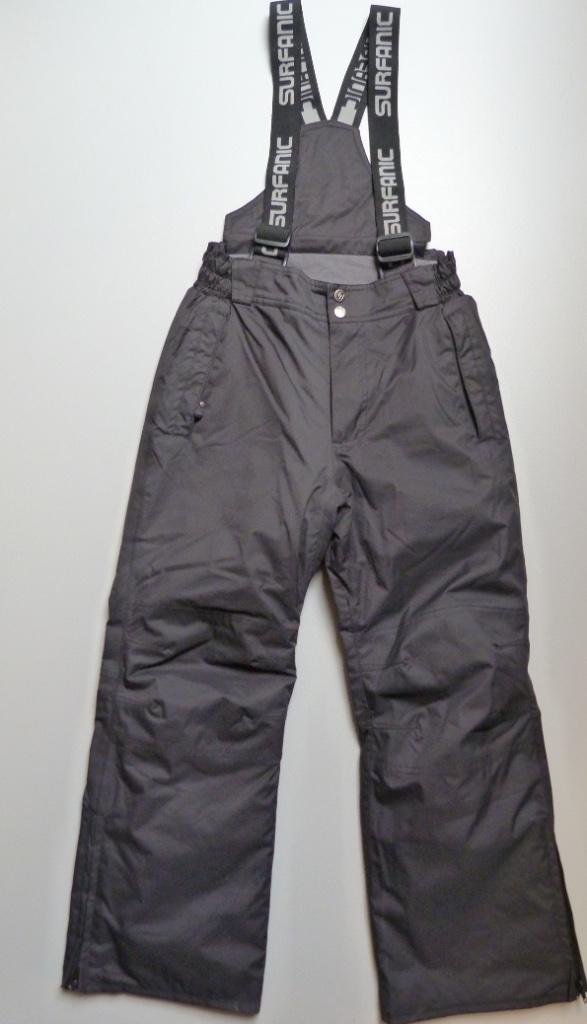 zwarte skibroek Surface met bretellen, maat 140, Ophalen
