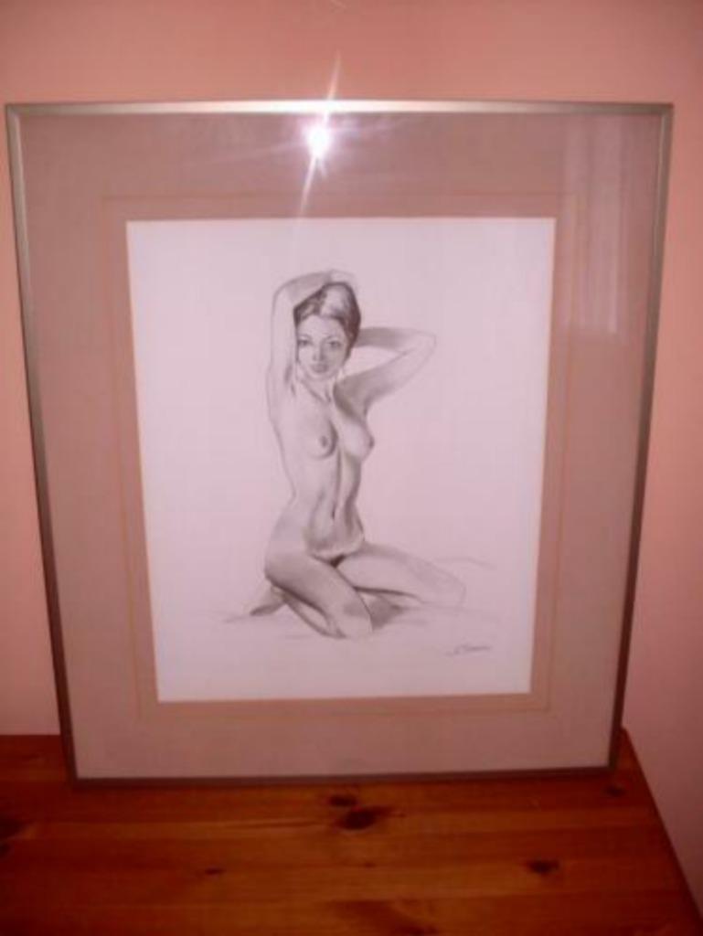 Magnifique Dessin signé de Virginie Manzano., Antiquités & Art, Enlèvement