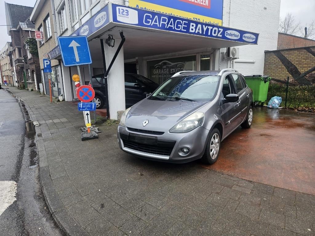 renault clio 1.2 benzine met keuring voorverkoop en car-pass, Voorwielaandrijving, Stof, Zwart, 4 cilinders