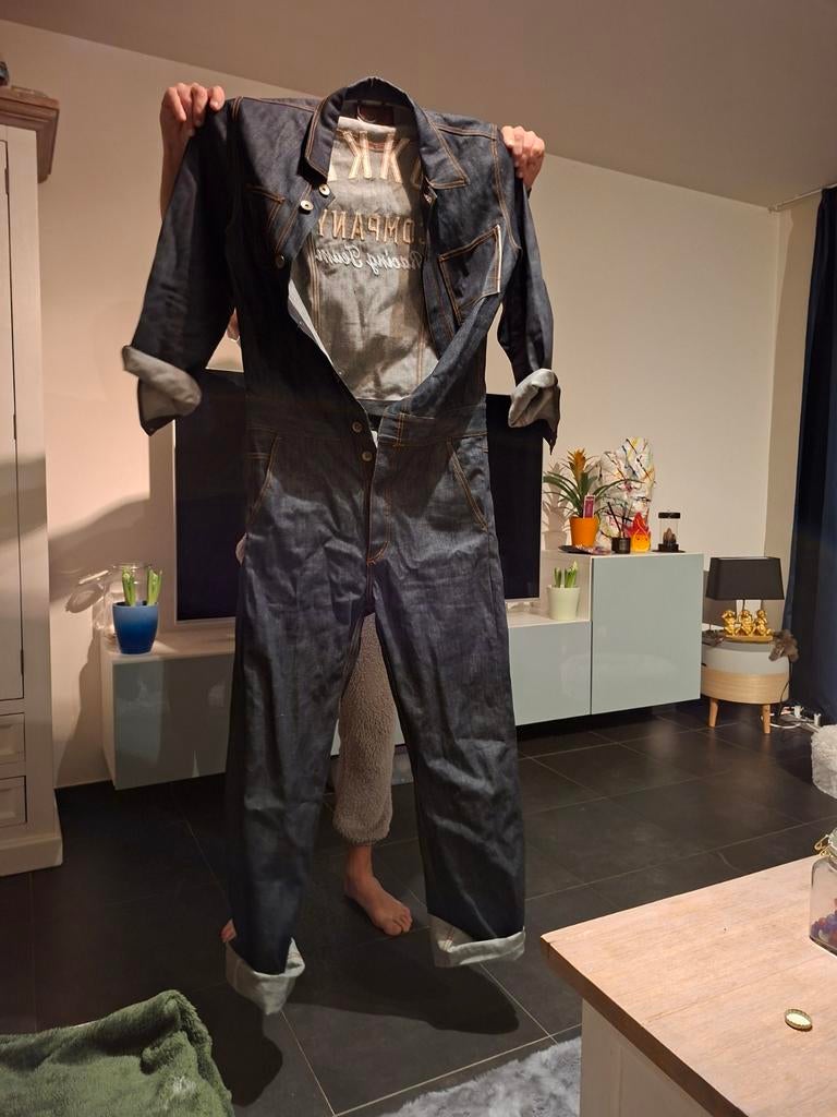 Rokker jeans overall, Motoren, Kleding | Motorkleding, Ophalen of Verzenden, Overall