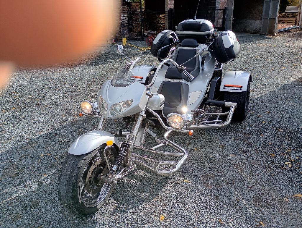 Boom trike low rider met aanhangwagen, Motoren, 1596 cc, Meer dan 35 kW