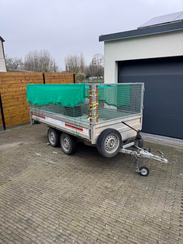 Ongeremde kipremorque weytens, Autos : Divers, Remorques, Enlèvement, Comme neuf