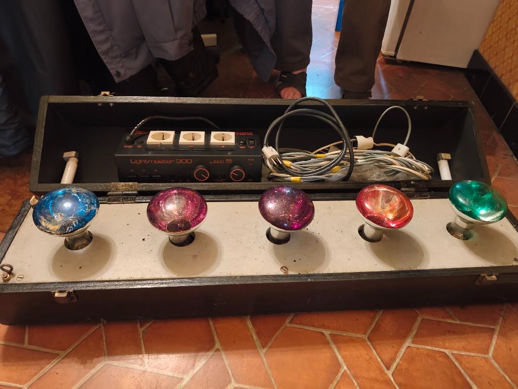 Muziek spots, Huis en Inrichting, Lampen | Spots, Gebruikt, Vloerspot of Grondspot, Overige materialen, Ophalen