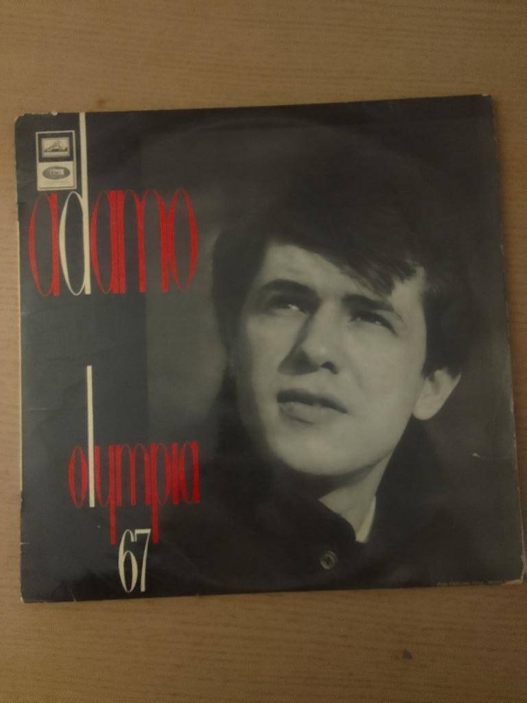 33t lp adamo olympia 67, CD & DVD, Enlèvement ou Envoi, Utilisé