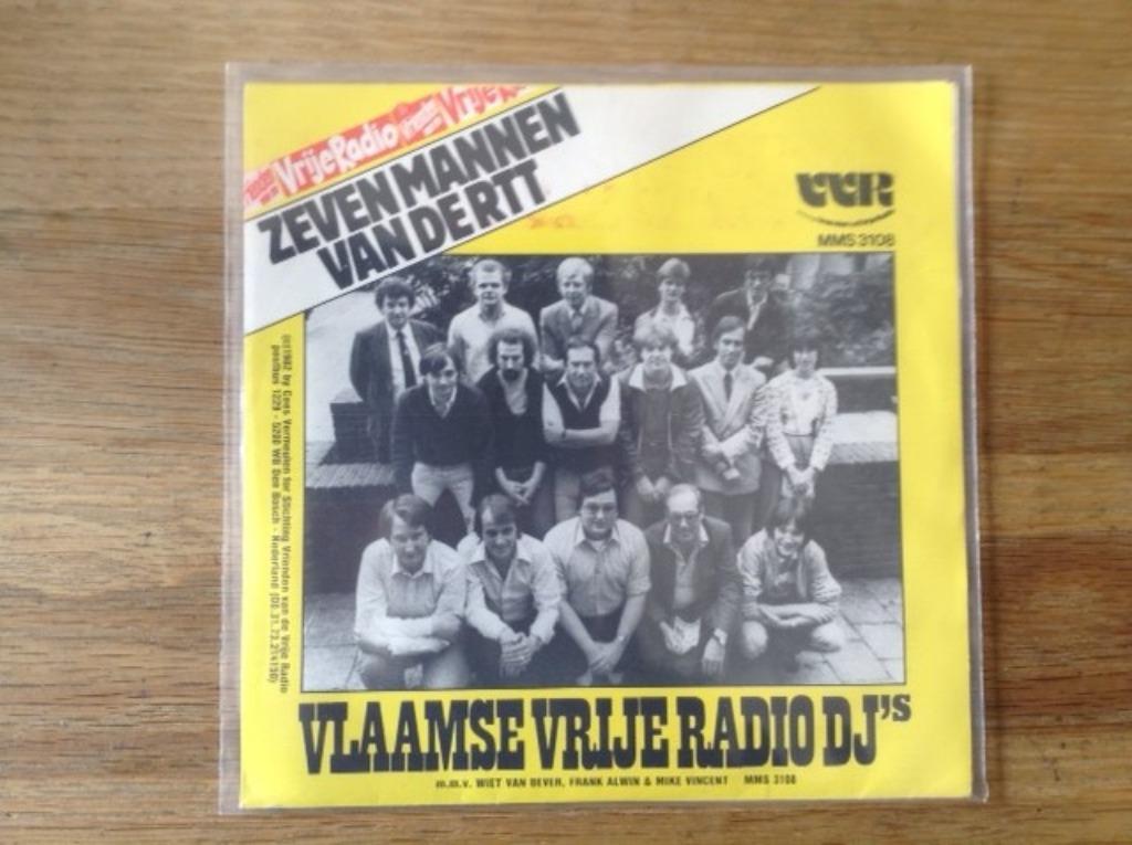 single vlaamse vrije radio dj's, Ophalen of Verzenden, 7 inch, Nederlandstalig, Single