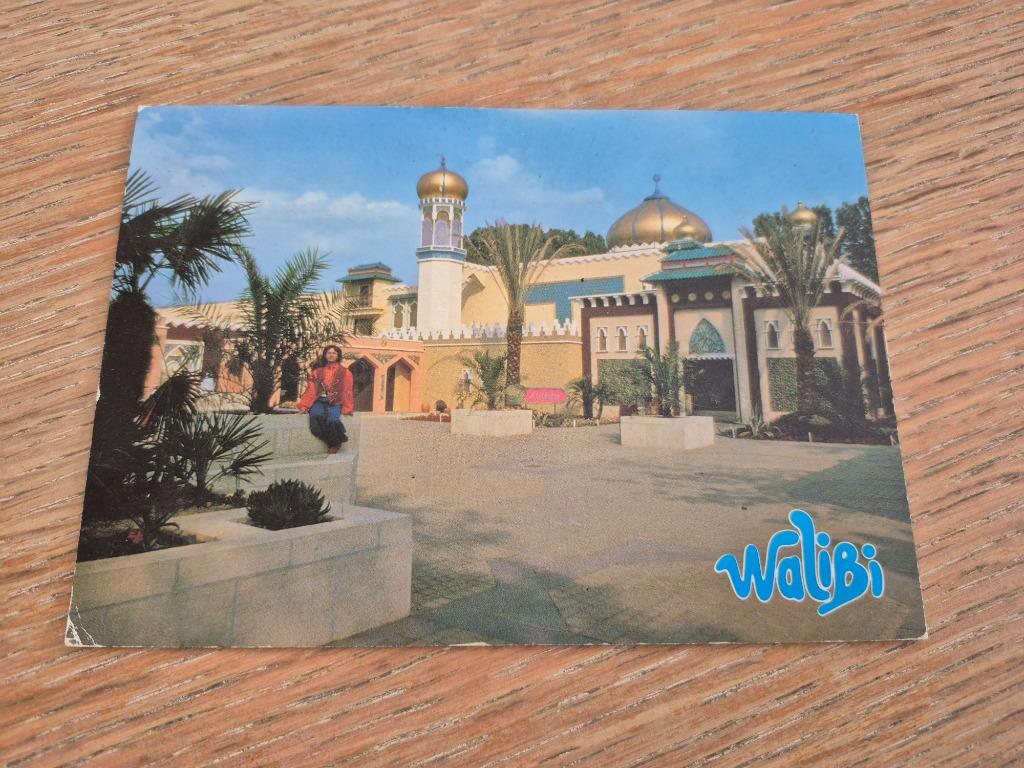 Postkaart Walibi Het paleis van Ali Baba, Ophalen of Verzenden, Ongelopen, Overige thema's