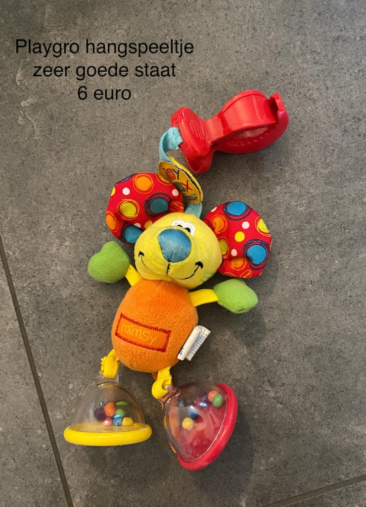 Playgro Mimsy, hangspeeltje voor baby's - zeer goede staat, Kinderen en Baby's, Ophalen, Zo goed als nieuw, Overige typen