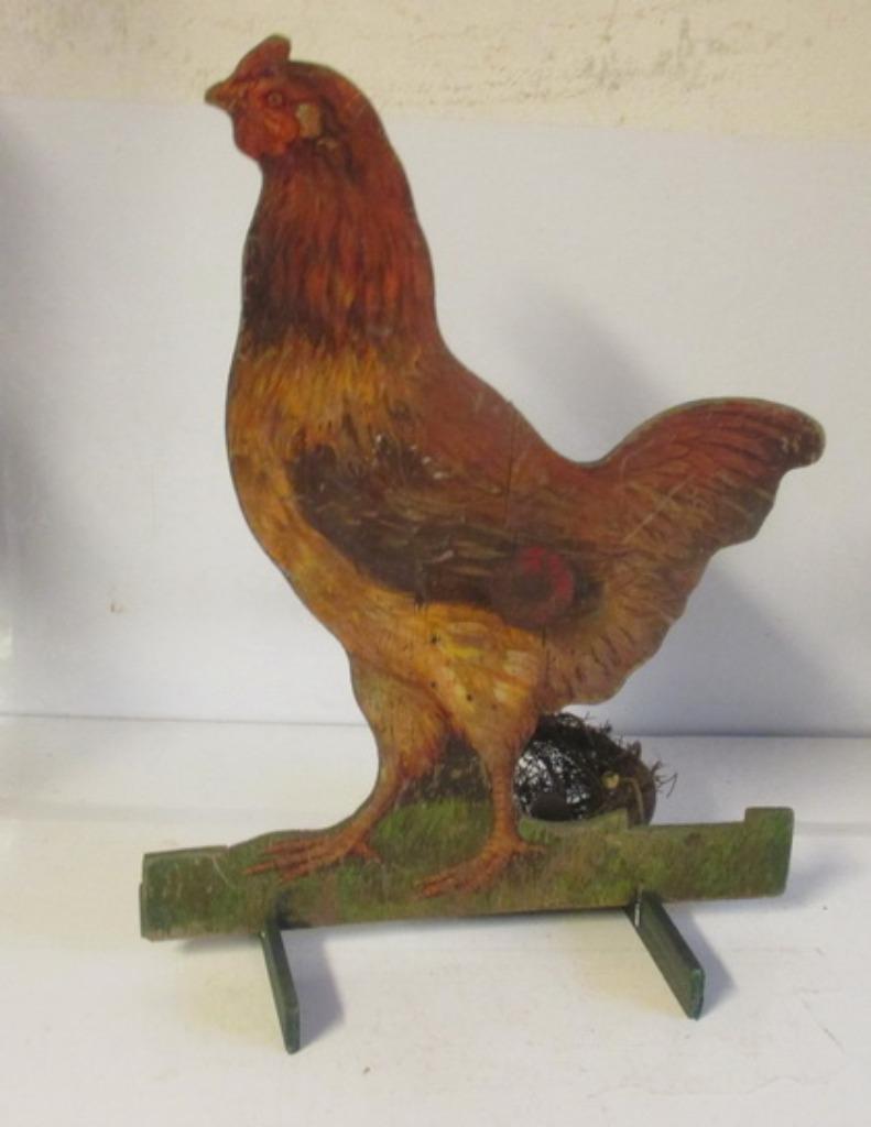 antique Fancy Fair Fair Game La Poule Pondeuse, Envoi