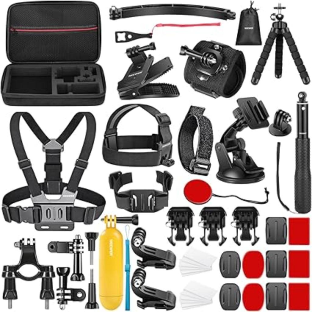 ensemble d'accessoires pour caméra d'action compatible avec, Neuf, -, -, Neewer