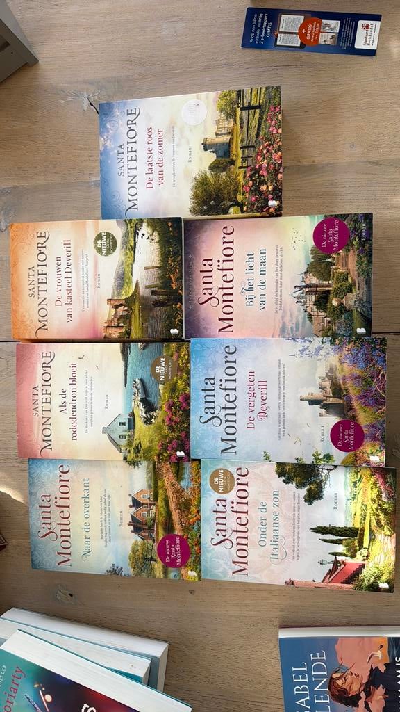 Santa Montefiore boeken, Ophalen, Zo goed als nieuw