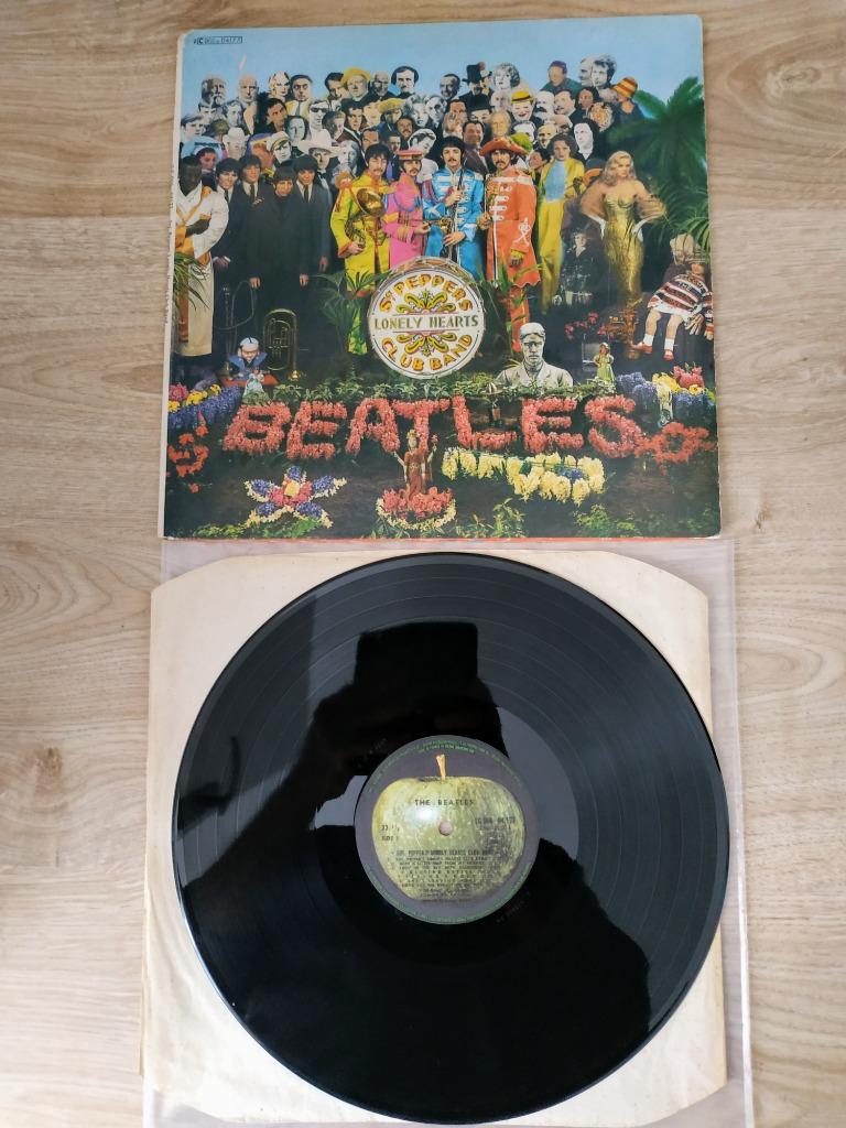 BEATLES SGT PEPPERS LP, Cd's en Dvd's, Ophalen of Verzenden, Gebruikt, 12 inch, Rock-'n-Roll