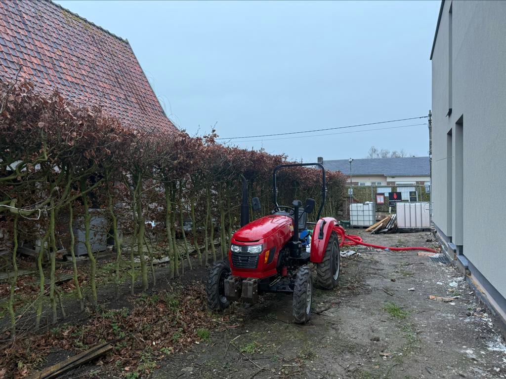 Mini tractor 26pk met klepelmaaier(optineel) en 3p trekhaak, Ophalen