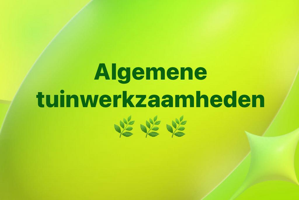 Tuinman- hovenier- tuin, Tuin en Terras, Ophalen