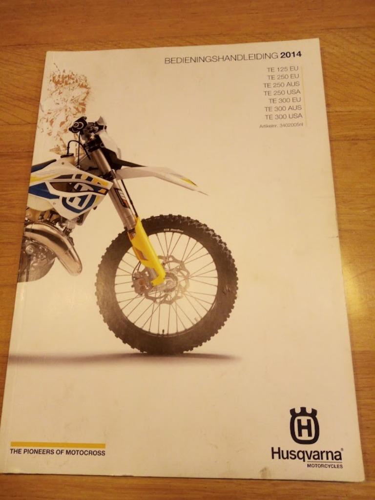 Husqvarna bedieningshandleiding 2014, Ophalen of Verzenden