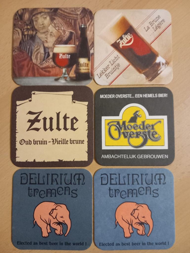 Bierviltjes Varia (504), Ophalen of Verzenden, Zo goed als nieuw