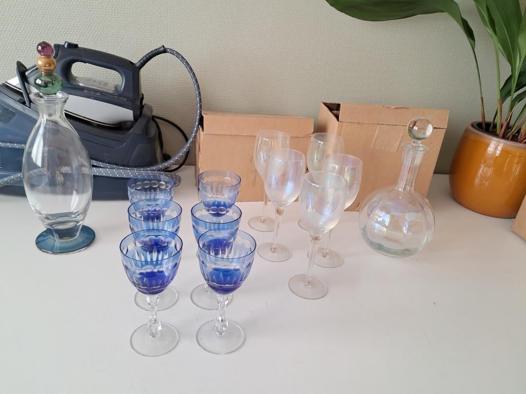 Glazen met karaf, Ophalen of Verzenden, Zo goed als nieuw