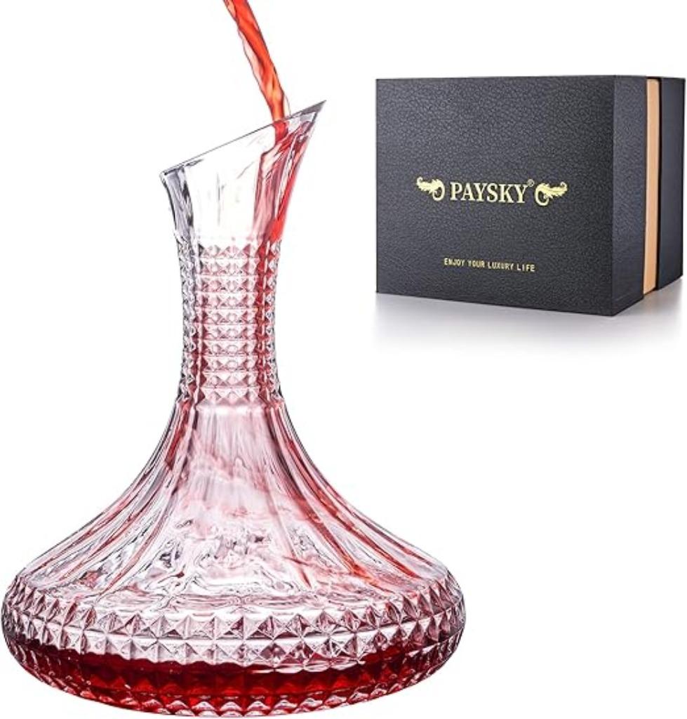 Carafe en verre de cristal épais Paysky LIVRAISON RAPIDE ET