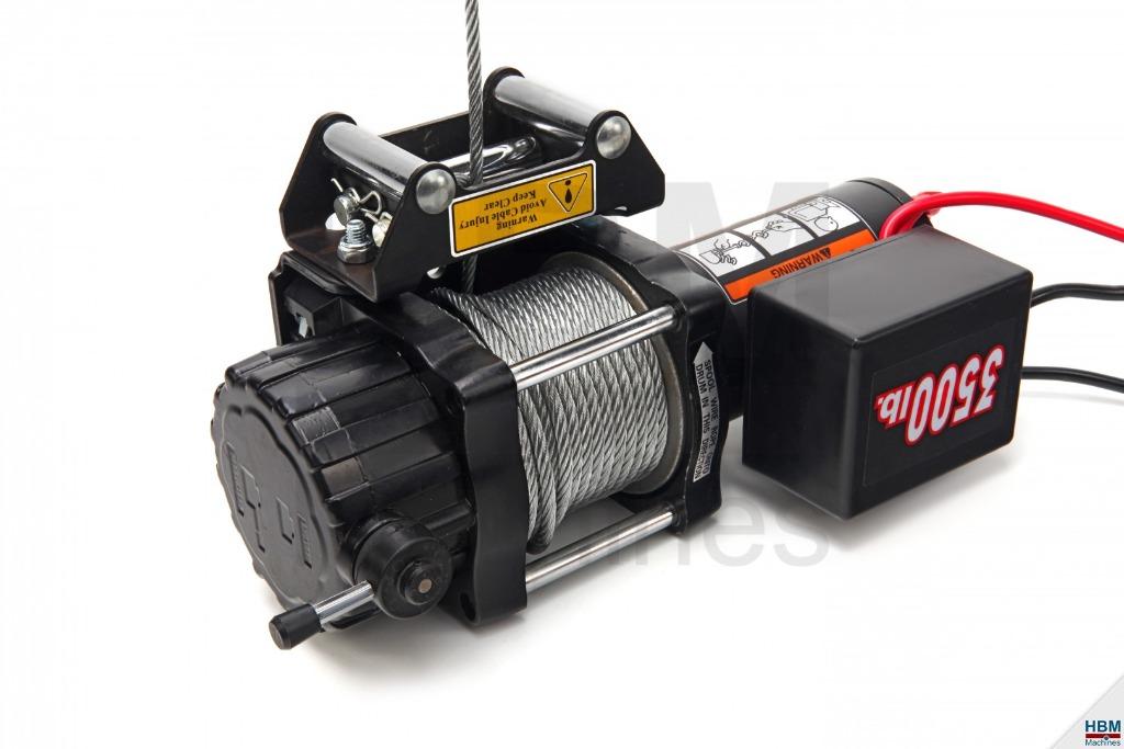 Treuil pare-chocs KDJ3500, Enlèvement