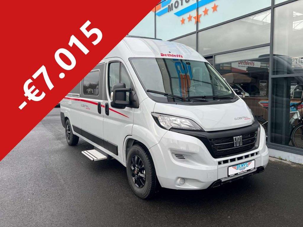 Dethleffs Globetrail 600 DR advantage DIRECT LEVERBAAR, Buscamper of Camperbus, Fiat, Bedrijf, Diesel