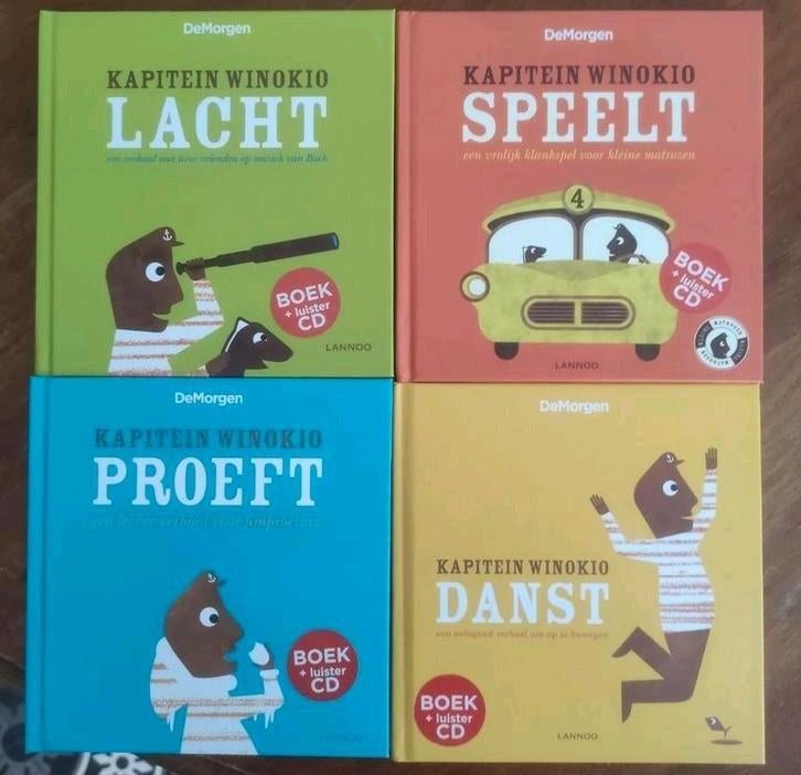 Kapitein Winokio lacht / proeft / speelt / danst boeken cd, Ophalen of Verzenden, Cd, Kind