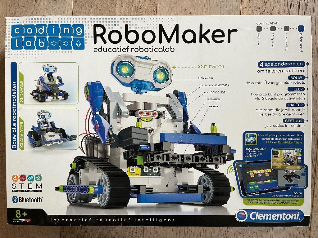 Clementoni RoboMaker - STEM educatief roboticalab, Enlèvement ou Envoi, Découverte, Sonore