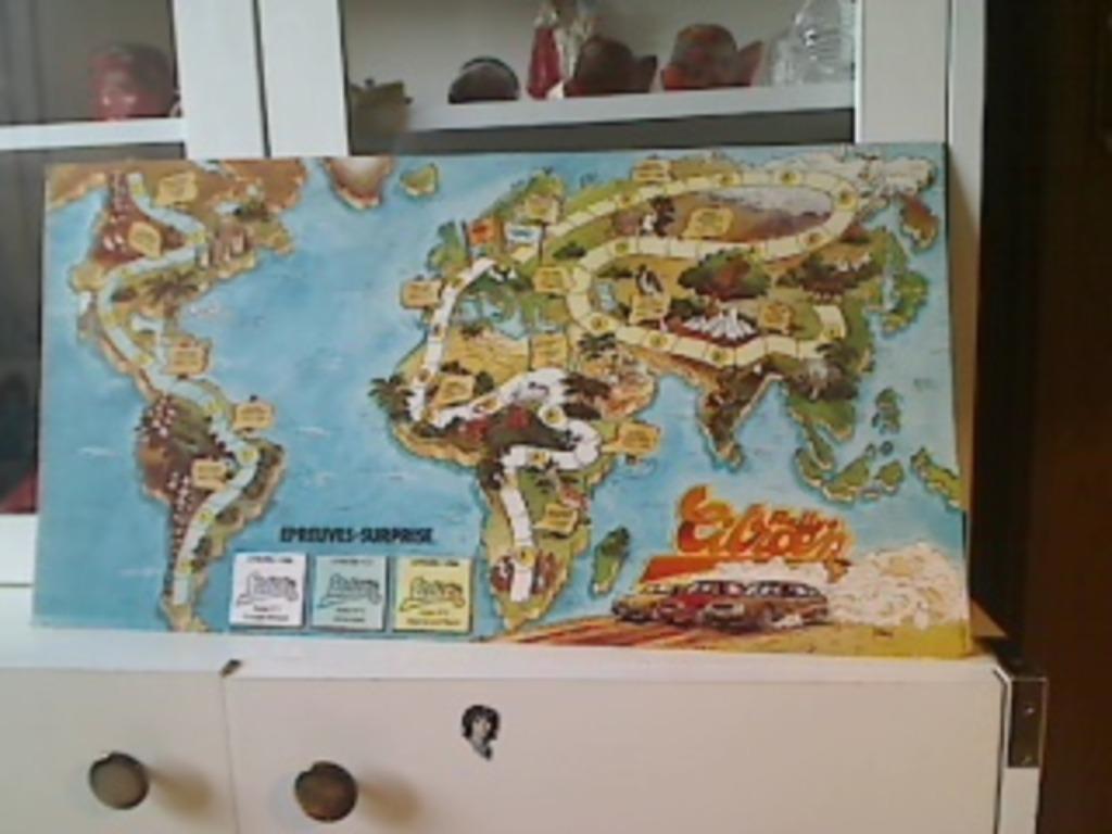 Ancien jeu "Rallye Citroën", Collections, Enlèvement ou Envoi, Comme neuf, Autres types