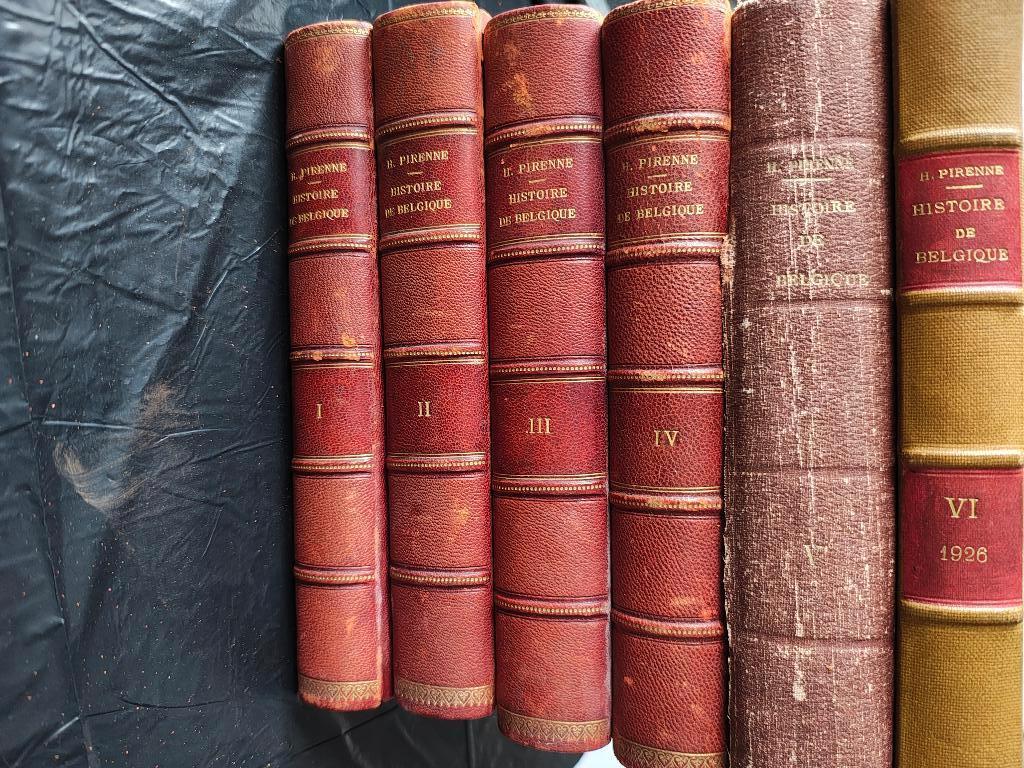 Histoire de Belgique par Henri Pirenne lot 7 tomes, Livres, Envoi, 20e siècle ou après, Utilisé, Henri Pirenne