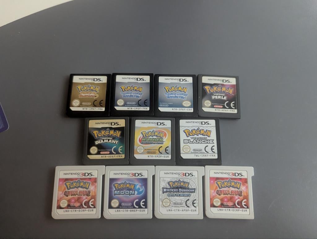 Lot jeux Nintendo ds 3ds Pokemon, Consoles de jeu & Jeux vidéo, Jeux | Nintendo DS, Enlèvement ou Envoi