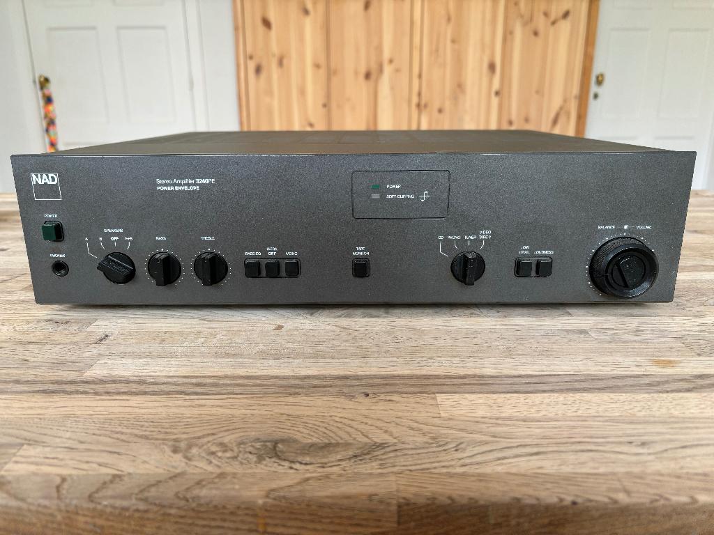 Amplificateur NAD 3240PE, Autres marques, Moins de 60 watts, Comme neuf, Enlèvement
