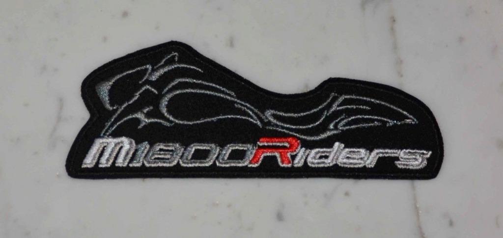 Patch Suzuki Intruder M1800R Riders - 130 x 50 mm, Ophalen of Verzenden, Nieuw, Hotfix applicaties