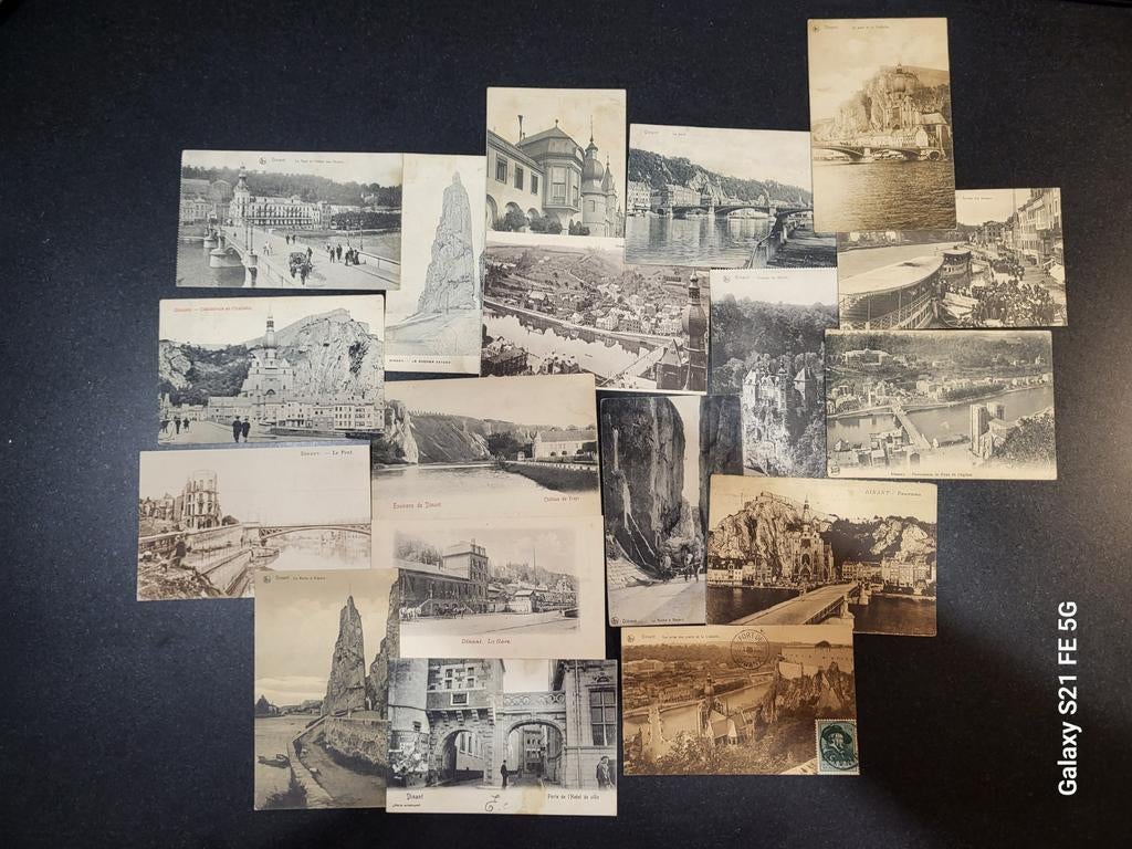 Lot de 32 cartes postales de Dinant, Collections, Enlèvement ou Envoi