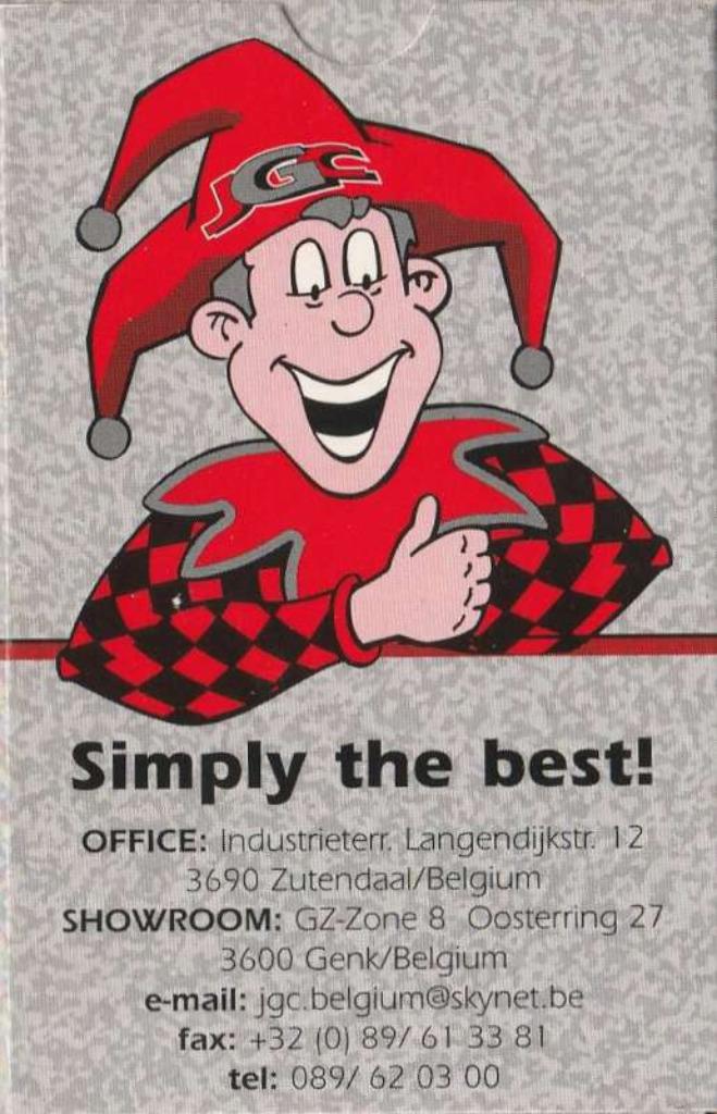 speelkaarten - JGC - John Gille Co, Enlèvement ou Envoi, Neuf, Carte(s) à jouer