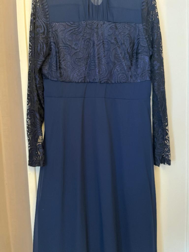 Robe de cérémonie, Ophalen, Gedragen, Maat 46/48 (XL) of groter, Blauw