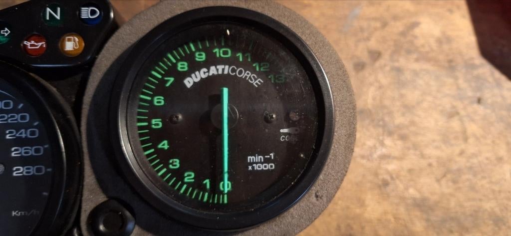 Ducati ST4S 996 916 ST4 ST3 ST2 cockpit tellerpartij klokken, Motoren, Verzenden