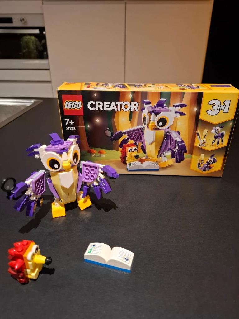 Lego Creator 31125 Fantasie Boswezens, Ophalen, Zo goed als nieuw, Complete set, Lego