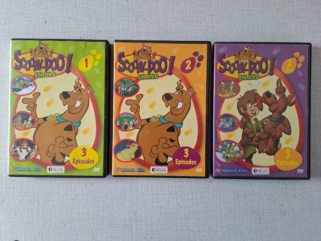 Lot de 3 DVD de Scooby-Doo, Cd's en Dvd's, Dvd's | Tv en Series, Zo goed als nieuw, Ophalen of Verzenden