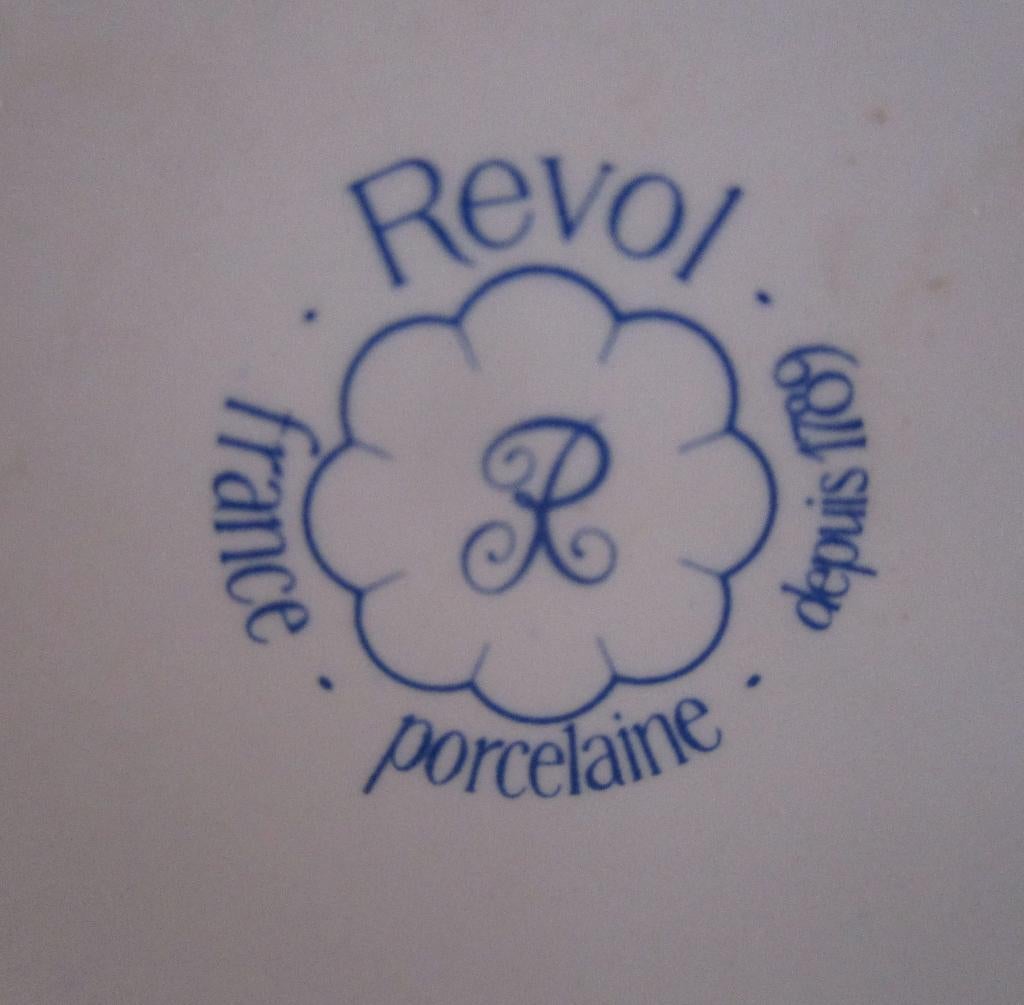 vintage porseleinen zoutpot 'Revol', Ophalen of Verzenden