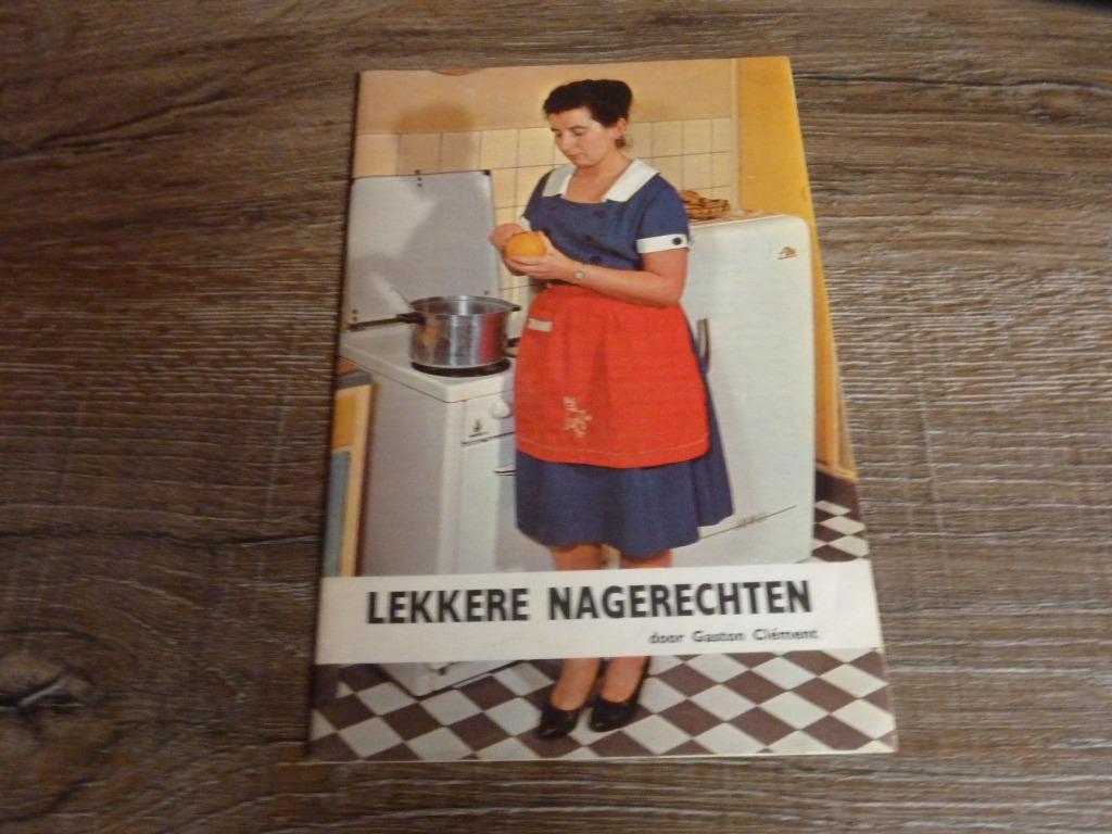 Oud kookboekje van Gaston Clément, Boeken, Kookboeken, Gelezen, Ophalen of Verzenden, Europa, Taart, Gebak en Desserts