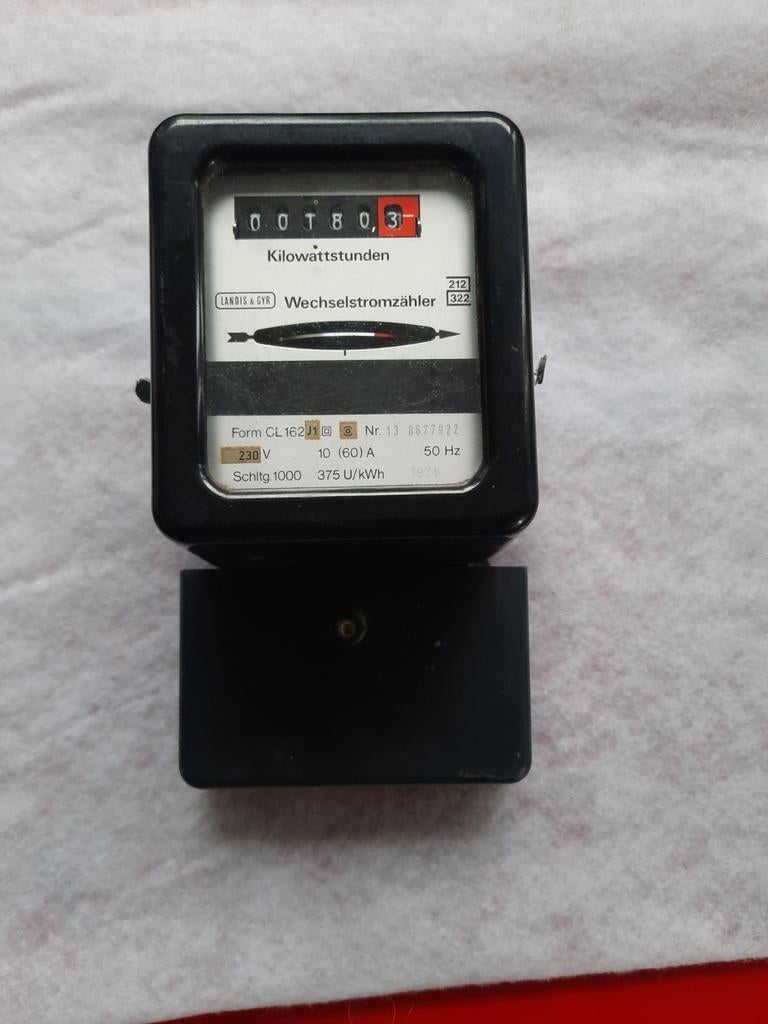 Compteur électrique, Bricolage & Construction, Enlèvement, Comme neuf, Électricité