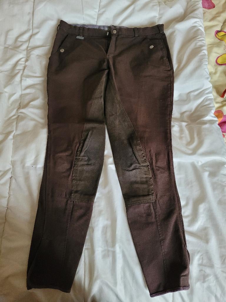 Paardrijkleding man: broeken, schoenen, chaps, handschoenen, Ophalen, Gedragen, Maat 52/54 (L)