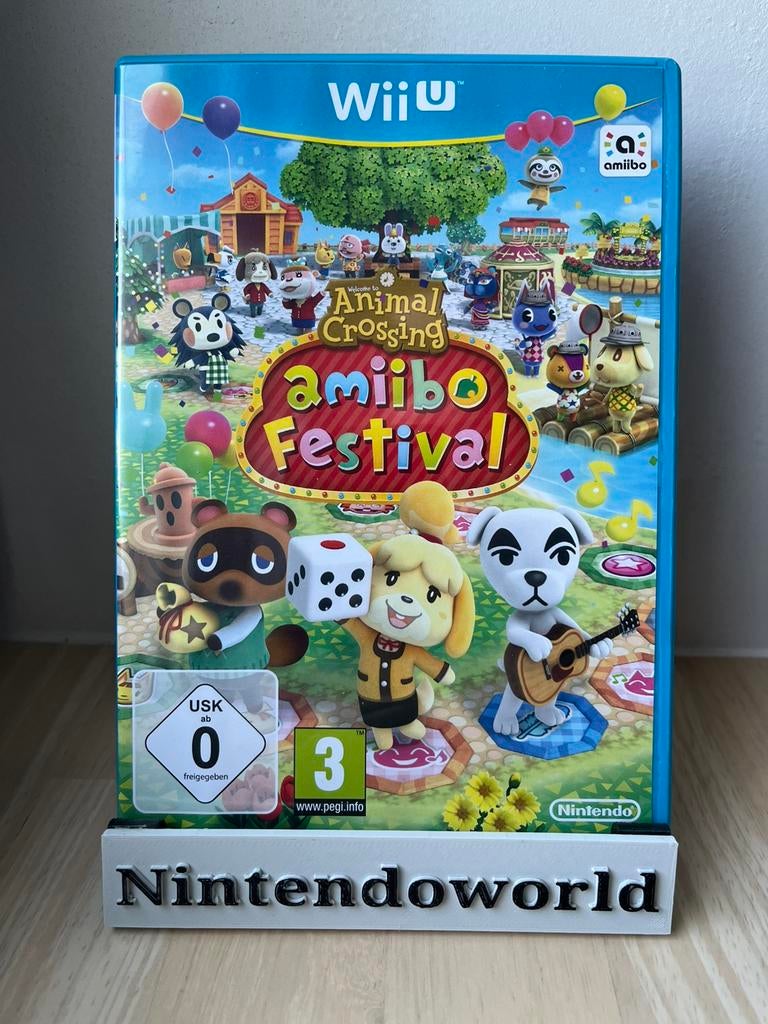 Animal Crossing Amiibo Festival (WiiU), Ophalen of Verzenden, Zo goed als nieuw
