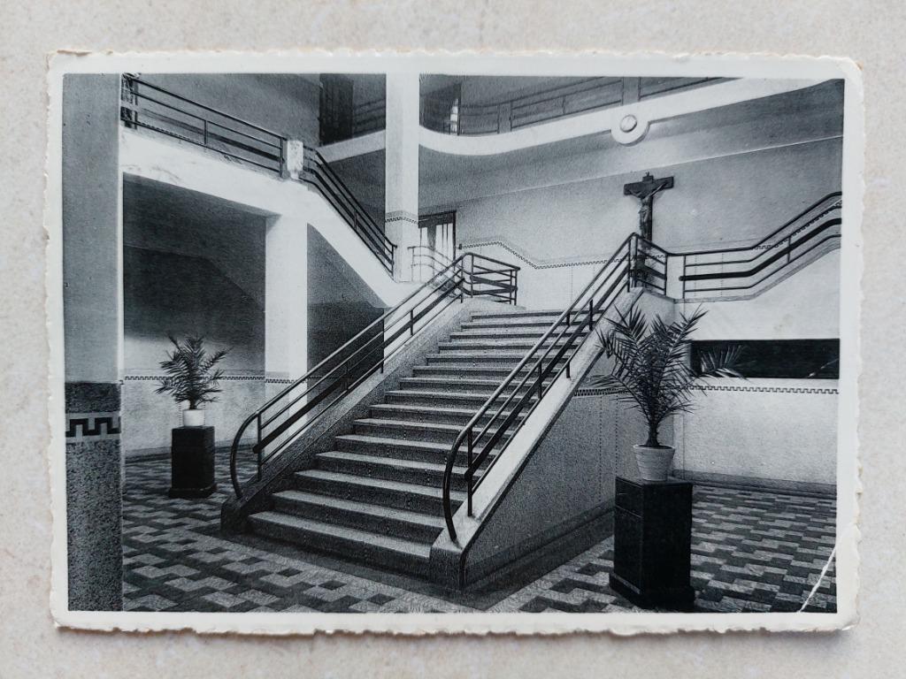 oude postkaart Bassevelde, Verzenden