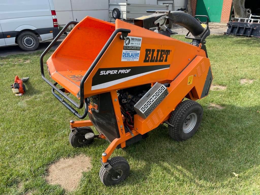 Eliet superprof hakselaar, Ophalen, Zo goed als nieuw, Benzine, Eliet