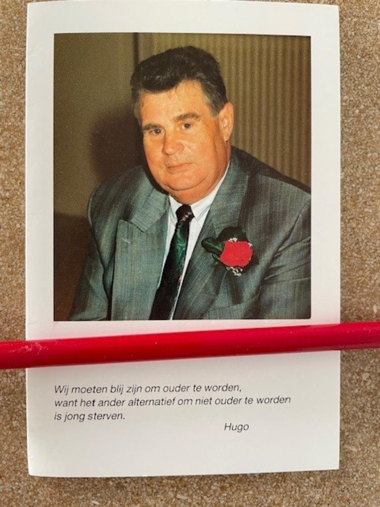 KAPITEIN-COMMANDANT DHR HUGO VAN HOEY  GENT 1932 +ASTENE, Verzamelen, Bidprentjes en Rouwkaarten, Ophalen of Verzenden, Bidprentje