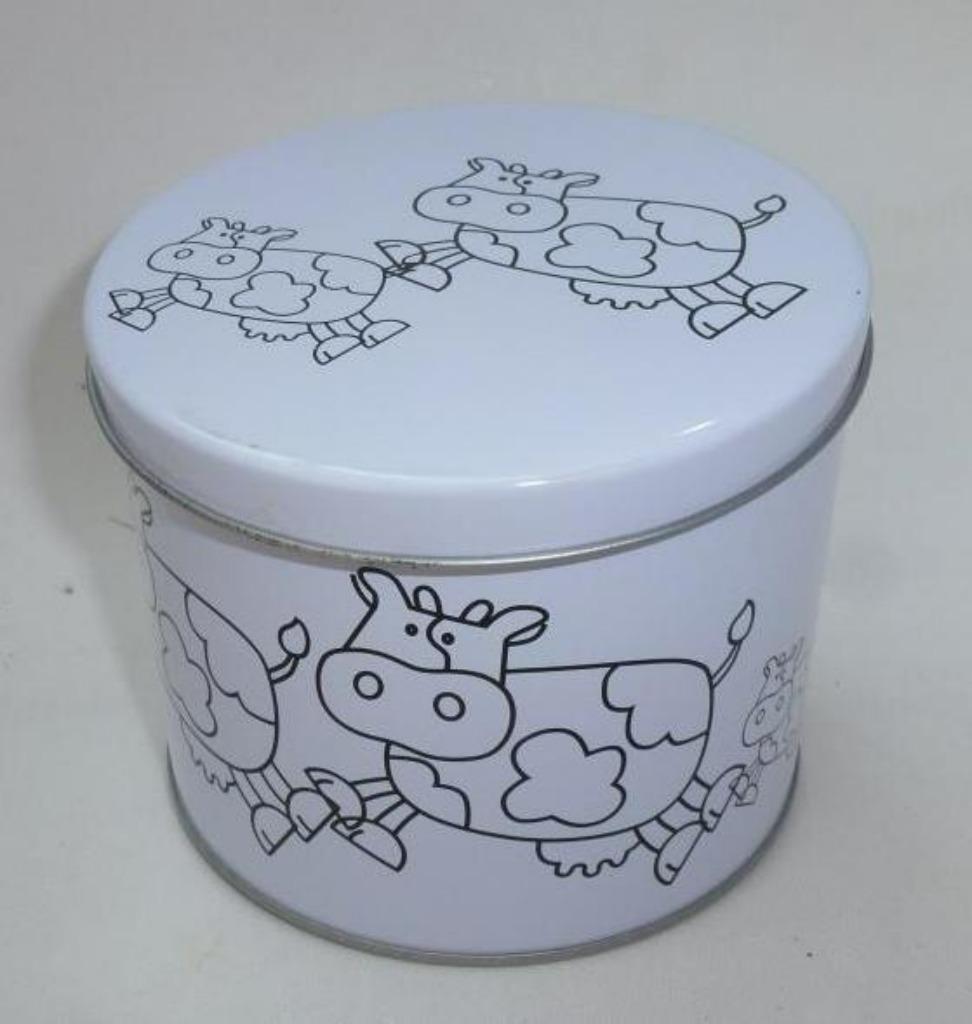 boite ronde vaches, Collections, Enlèvement ou Envoi, Utilisé, Autre, Autres marques