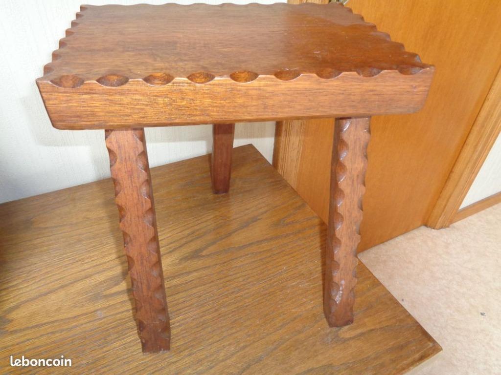 petit banc chêne massif fait par un ébéniste, Antiquités & Art, Enlèvement