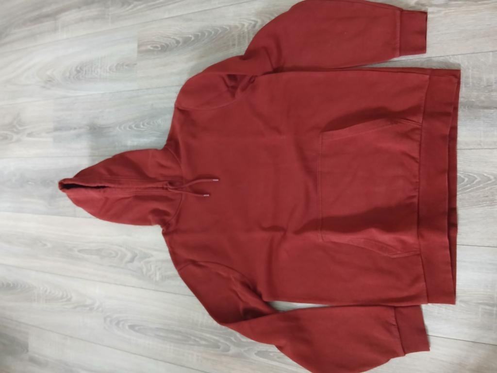Bruine/Bordeaux hoodie mannen maat L, Vêtements | Hommes, Pulls & Vestes, Rouge, Enlèvement ou Envoi, Taille 52/54 (L), Comme neuf